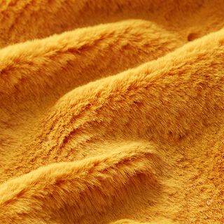 Upholstery Fabric Faux Fur – curry yellow, 
