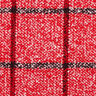 Checked Bouclé Coating Fabric – red,  thumbnail number 1