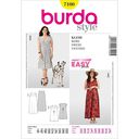 Summer Dress, Burda 7100, 