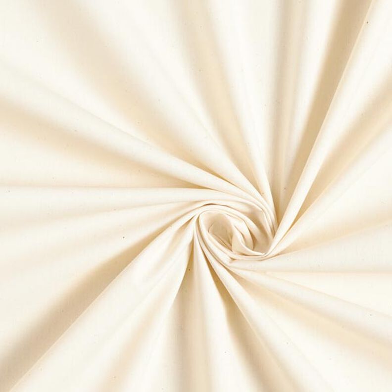 Cotton Poplin Plain – cream,  image number 1