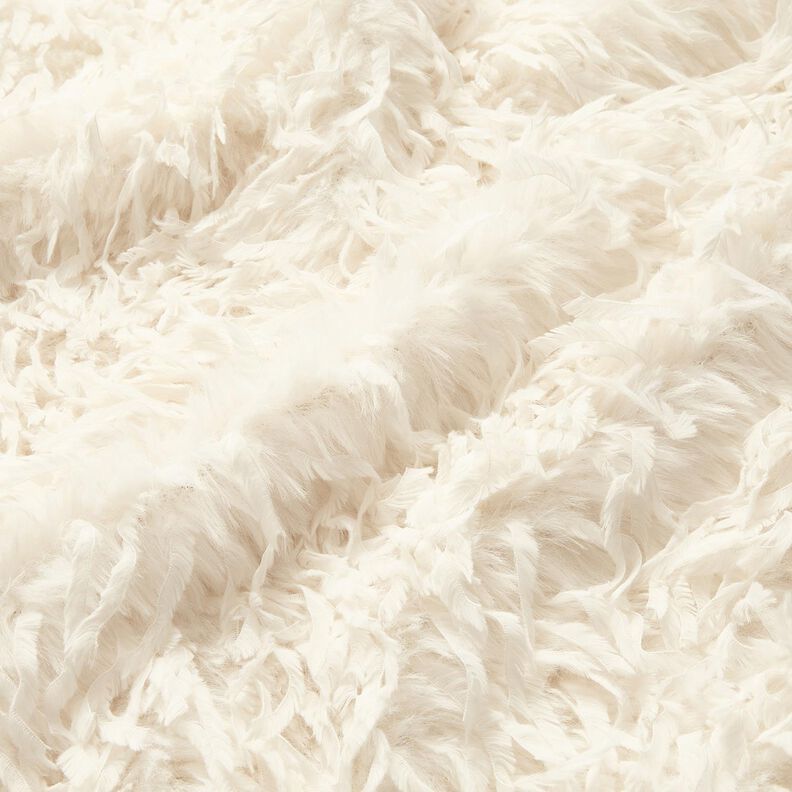 Faux Fur Plain springs | Katia Fabrics – white, image number 3