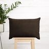Upholstery Fabric Velvet look – black brown,  thumbnail number 7