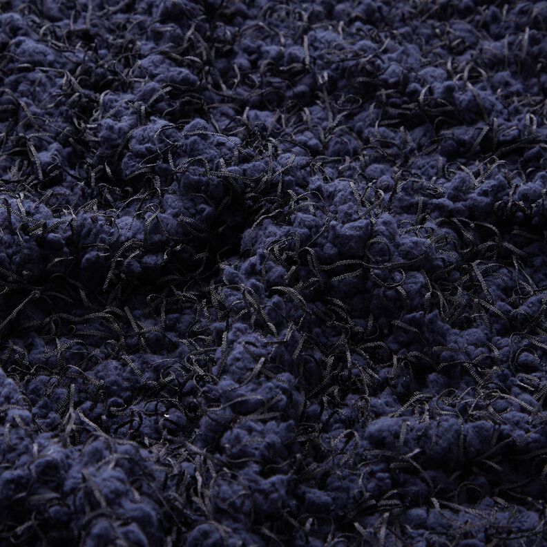 Faux fur effect threads – midnight blue,  image number 2