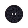 Polyester Button 2-Hole  – black,  thumbnail number 1