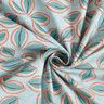 Cotton Cretonne artistic leaves – eucalyptus,  thumbnail number 3