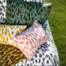 Outdoor Fabric Canvas large dots – pine/blue,  thumbnail number 7