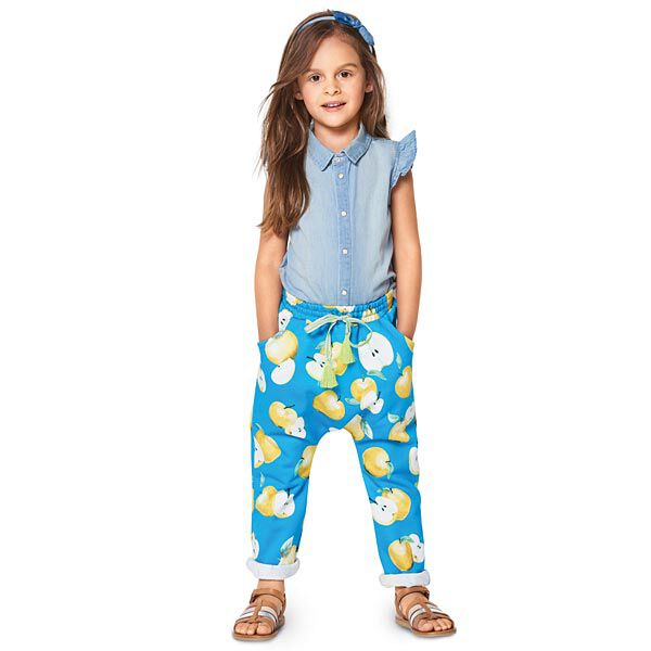 Children - elasticated trousers , Burda 9342 | 92 - 122,  image number 2