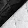 Quilted lining rhombus – black,  thumbnail number 5