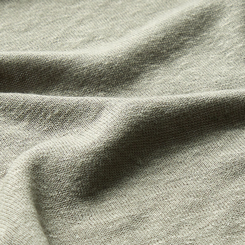 Viscose linen blend fine knit – reed,  image number 2