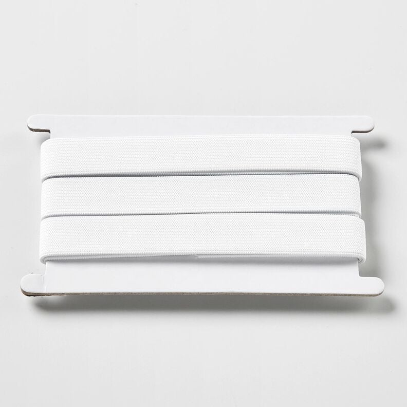 Smooth elastic tape [3 m | 20 mm] – white,  image number 1