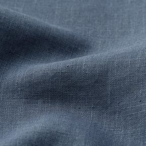 Lightweight linen blend pre-washed – blue grey, 