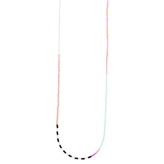 Necklace Itoschii Beads [65 cm] | Rico Design – silver, 