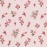 Cotton Cretonne mini flowers – rosé/intense pink,  thumbnail number 1