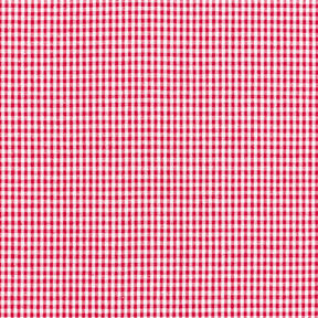 Cotton Vichy check 0,2 cm – red/white, 