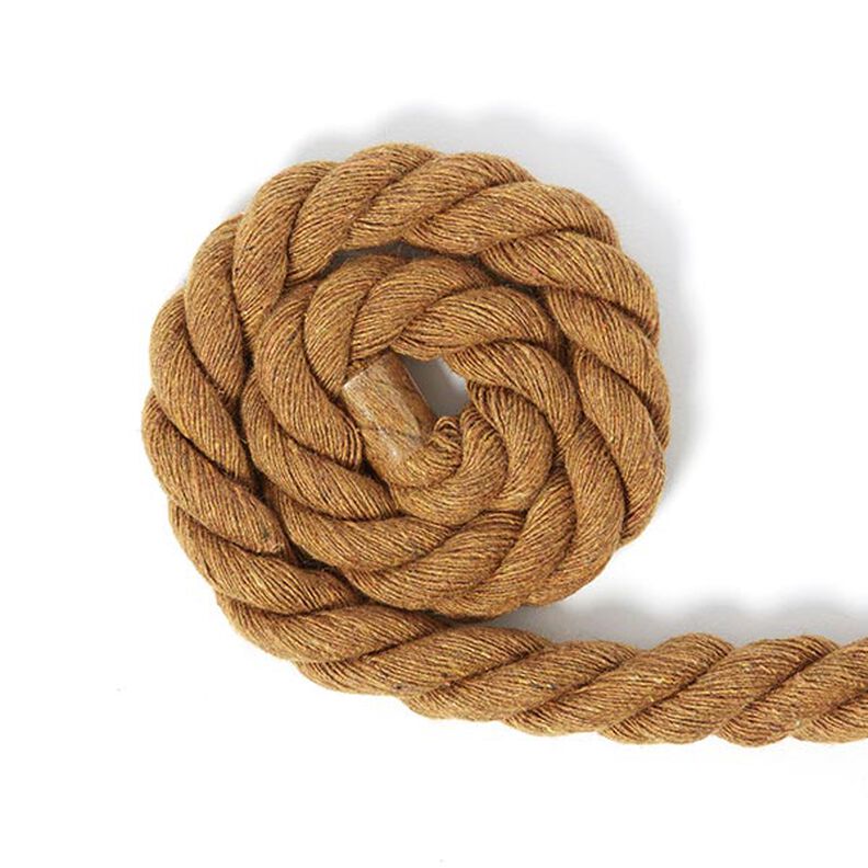 Cotton cord [Ø 14 mm] 4 - light brown,  image number 1