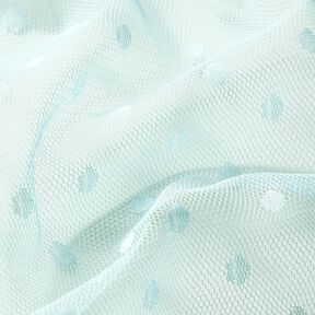 Dots soft mesh – pale mint, 