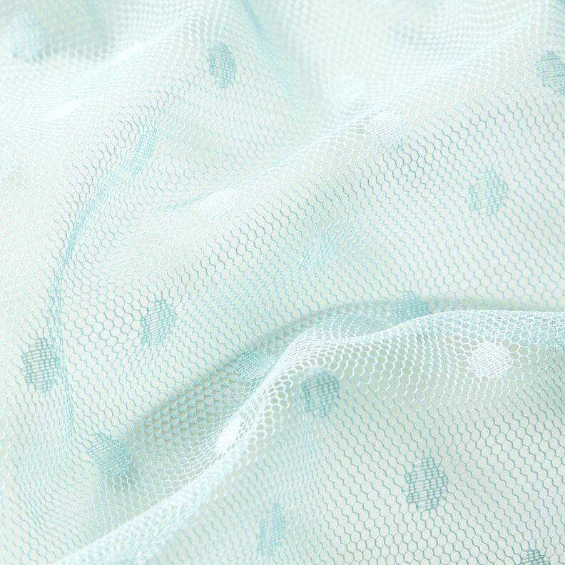 Dots soft mesh – pale mint,  image number 3