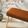 Upholstery Fabric Sheepskin look – terracotta,  thumbnail number 7