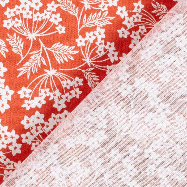 Cotton Cretonne Small Umbels – terracotta, image number 4