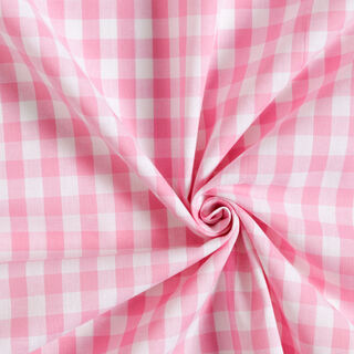Cotton Vichy - 1 cm – pink, 
