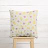 Decor Fabric Half Panama little spring flowers – offwhite/vanilla yellow,  thumbnail number 8