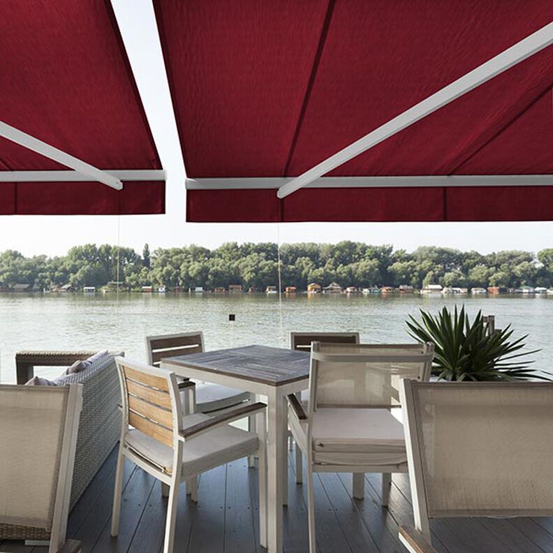 Awning fabric plain Toldo – burgundy,  image number 4