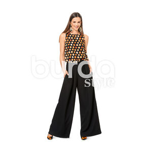 Pants, Burda 6544, 
