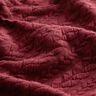 Cabled Cloque Jacquard Jersey – burgundy,  thumbnail number 2