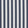 Cotton Cretonne maritime stripe – blue-black/light taupe,  thumbnail number 1