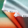 GOTS Cotton Batiste gradient sunset | TCC x LOOKS by Wolfgang Joop – orange/slate grey | Remnant 70cm,  thumbnail number 4