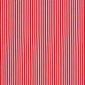 Cotton Poplin Stripes – red/white,  thumbnail number 1
