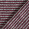 striped trouser fabric – merlot/grey,  thumbnail number 4