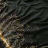 Cotton Jersey Mandala baroque gold speckles border fabric | Glitzerpüppi – black,  thumbnail number 1