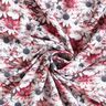 viscose fabric Sea of Daisies – white/purple,  thumbnail number 3
