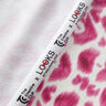 GOTS French terry batik leopard print | TCC x LOOKS by Wolfgang Joop – purple/white,  thumbnail number 4
