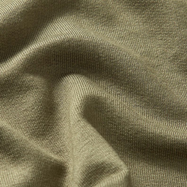 LENZING™ ECOVERO™ French Terry light – olive, image number 2