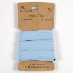 Elastic Band [3 m | 20 mm] – light blue, 