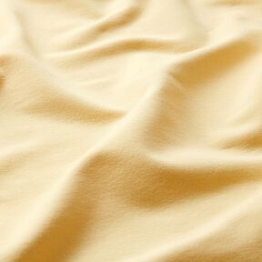 Light French Terry Plain – vanilla yellow, 