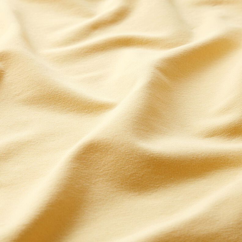 Light French Terry Plain – vanilla yellow, image number 4