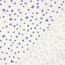 French Terry hearts | Poppy Fabrics – ivory/mauve,  thumbnail number 3