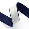 Belt Webbing  [ 3,5 cm ] – navy blue/grey,  thumbnail number 2