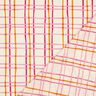 Cotton Poplin wavy check| Poppy Fabrics – cream/pink,  thumbnail number 4