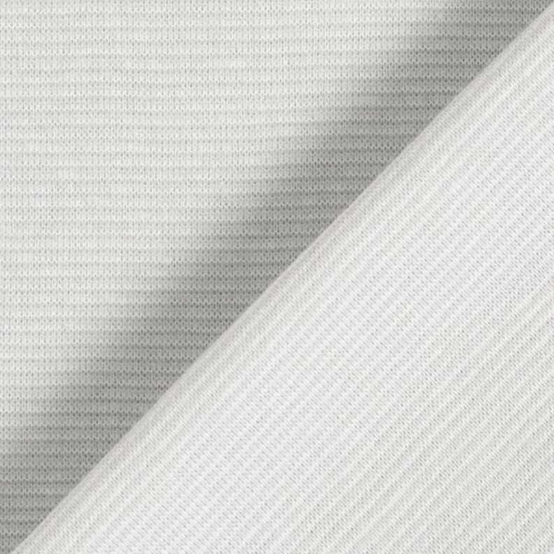 Tubular cuff fabric narrow stripes – misty grey/offwhite,  image number 3