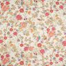 Decor Fabric Canvas abstract dahlias – cream/hollyhock,  thumbnail number 1