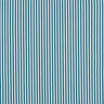 Cotton Poplin Stripes – petrol/white,  thumbnail number 1