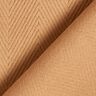 Coat Fabric wide herringbone – light brown,  thumbnail number 3
