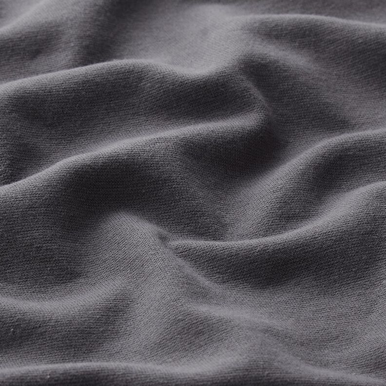 GOTS Cotton Ribbing | Tula – dark grey,  image number 2