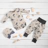 Cotton Jersey Hawaii Feeling – light taupe,  thumbnail number 6