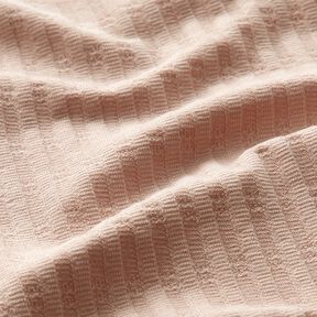 Ribbed Jersey single knitting pattern – beige, 