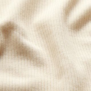 Unbleached fine ribbed jersey – natural, 